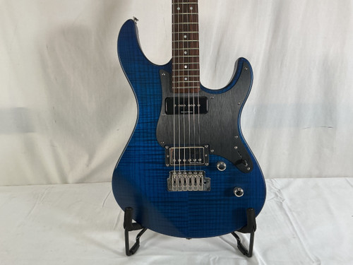 Vist Large View of Product Image Which is Used Yamaha PACIFICA PAC611VFMX S Type Electric Guitar Blue 6-String