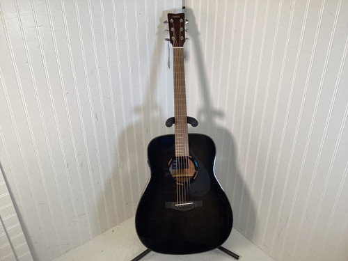 Vist Large View of Product Image Which is Used Yamaha TAG1E ELEMENT TRANS BLUE TRANSACOU Solid Top Acoustic Guitar Silver Burst