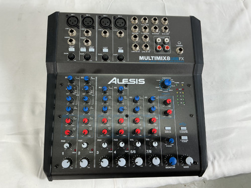 Vist Large View of Product Image Which is Used Alesis MULTIMIX 8 USB FX Mixing Console