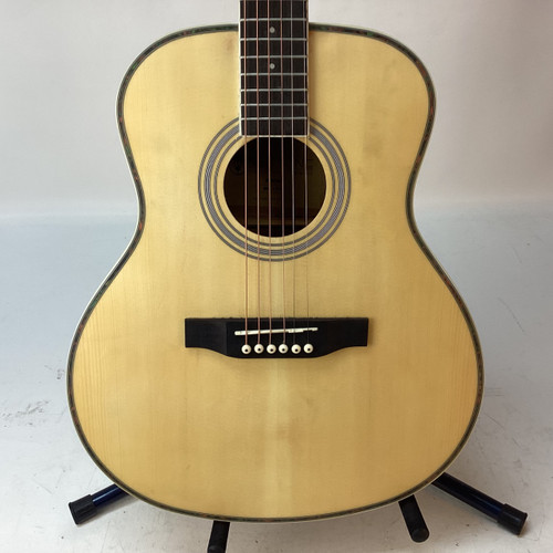 Vist Large View of Product Image Which is Used NEPTUNE X100SPR Laminate Top Acoustic Guitar Natural