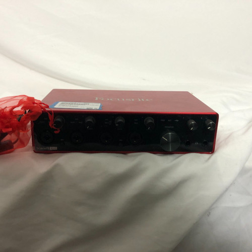 Vist Large View of Product Image Which is Used Focusrite SCARLETT 18I8 Computer Interface 4 A/D Recording Inputs