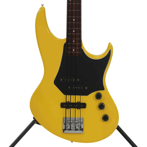 Vist Large View of Product Image Which is Used Hamer CRUISEBASS P Type Bass Guitar Yellow 4-String