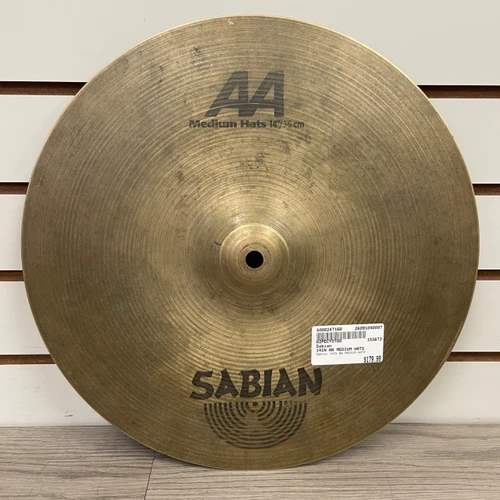 Vist Large View of Product Image Which is Used - Sabian 14IN AA MEDIUM HATS