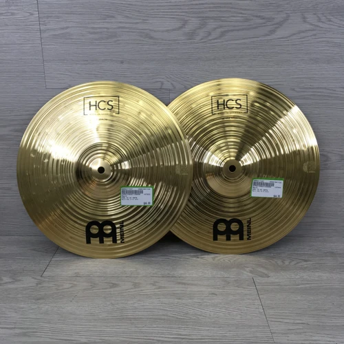Vist Large View of Product Image Which is Used Meinl HCS 13 HI HATS Hi Hat Cymbals 13"