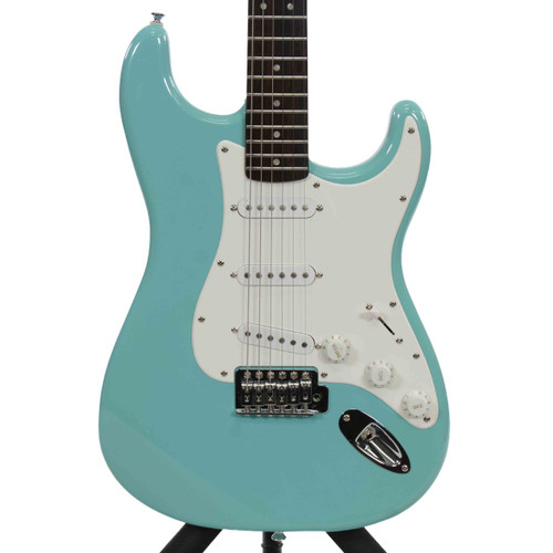 Vist Large View of Product Image Which is Used Squier BULLET STRATOCASTER S Type Electric Guitar Blue 6-String