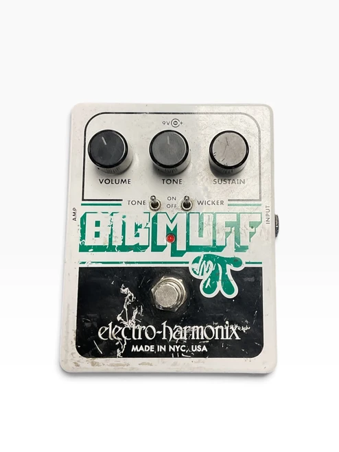 Vist Large View of Product Image Which is Used Electro Harmonix (E/H) BIG MUFF PI WITH TONE / WICKER Fuzz Pedal