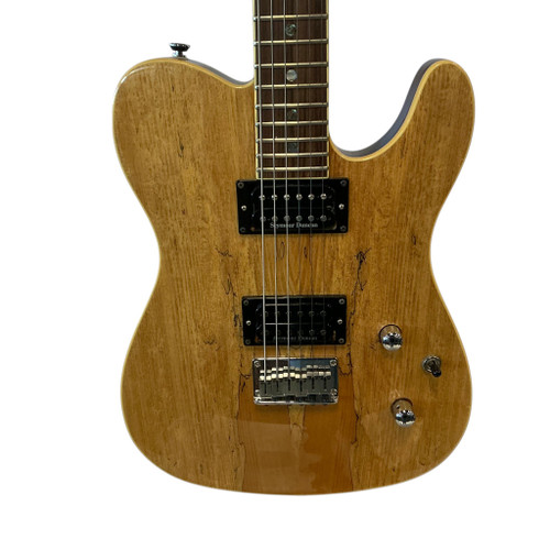 Vist Large View of Product Image Which is Used Fender SPECIAL EDITION CUSTOM TELE FMT HH T Type Electric Guitar Natural 6-String