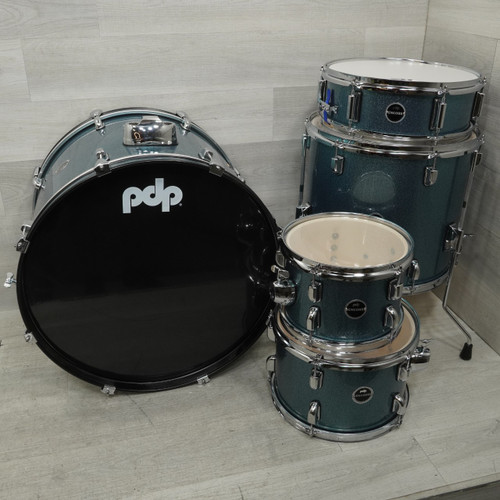 Vist Large View of Product Image Which is Used PDP Encore Drum Shells And Hardware Blue