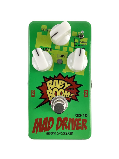 Vist Large View of Product Image Which is Used Biyang Baby Boom OD-10 Mad Driver Overdrive Pedal