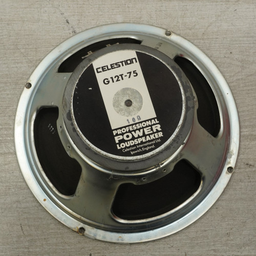 Vist Large View of Product Image Which is Used Celestion G12T-75 Raw Speaker