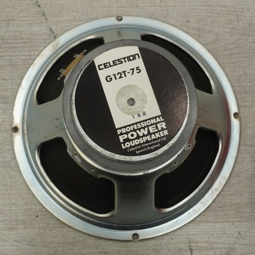 Vist Large View of Product Image Which is Used Celestion G12T-75 Raw Speaker
