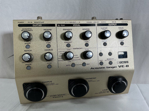 Vist Large View of Product Image Which is Used Boss VE-8 Multi-FX Pedal