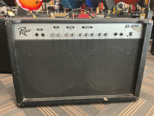 Vist Large View of Product Image Which is Used Rogue GS-100R 2 x 12 Solid State Amplifier 2 x 12