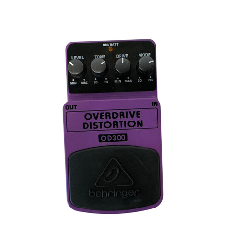 Vist Large View of Product Image Which is Used Behringer OD-300 Distortion Pedal
