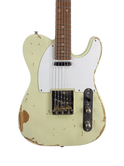 Vist Large View of Product Image Which is Used Vintage V62 Distressed T-Type Electric Guitar 
