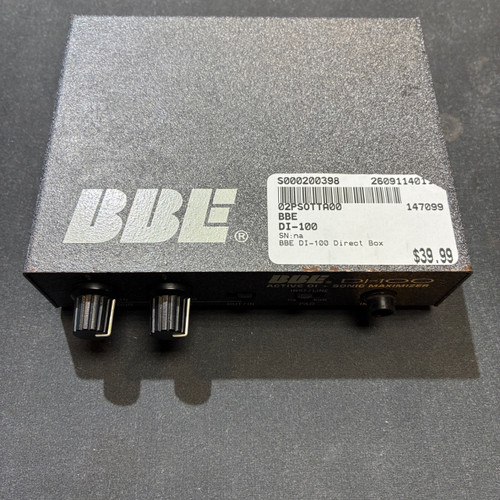 Vist Large View of Product Image Which is Used BBE DI-100 Pro Sound Product