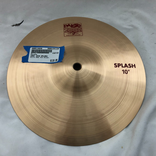 Vist Large View of Product Image Which is Used Paiste 2002 10IN SPLASH Splash Cymbal 10"
