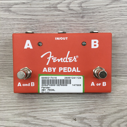 Vist Large View of Product Image Which is Used Fender ABY PEDAL A/B/Y Switch
