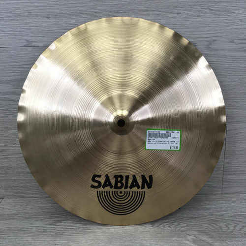 Vist Large View of Product Image Which is Used Sabian AAX X-CELERATOR HI HATS 14IN Hi Hat Cymbals 14"