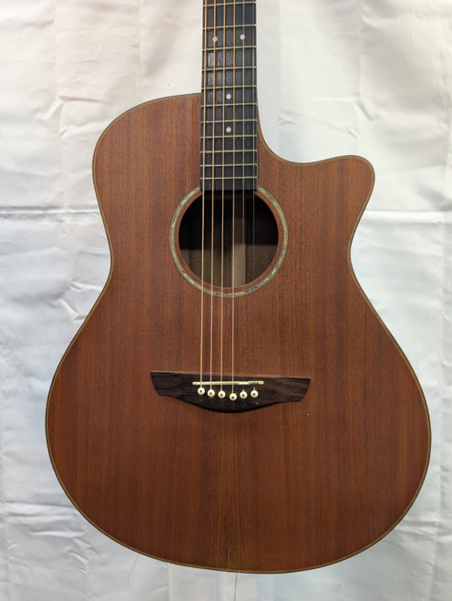 Vist Large View of Product Image Which is Used OWEN ACOUSTIC Solid Top Acoustic Guitar Natural
