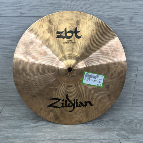 Vist Large View of Product Image Which is Used Zildjian ZBT 13 HI HAT BOTTOM ONLY Hi Hat Cymbals 13"