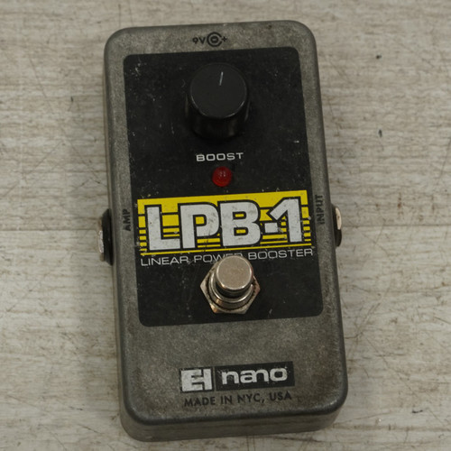 Vist Large View of Product Image Which is Used Electro Harmonix LPB-1 Boost Pedal