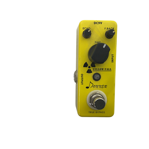 Vist Large View of Product Image Which is Used Donner YELLOW FALL Delay Pedal