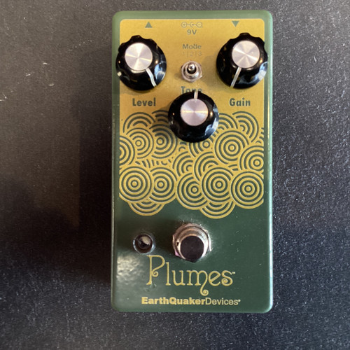 Vist Large View of Product Image Which is Used Earthquaker Devices PLUMES Distortion Pedal