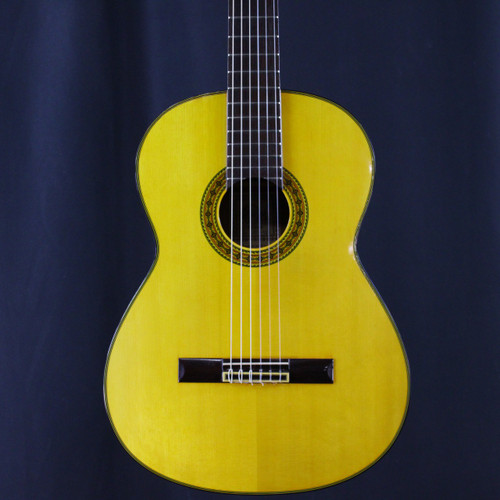 Vist Large View of Product Image Which is Used Takamine C-128 CLASSICAL Vintage Solid Top Acoustic Guitar Natural
