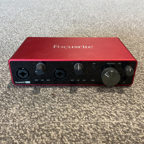 Vist Large View of Product Image Which is Used FOCUSRITE SCARLETT 4I4 3RD GEN Computer Interface