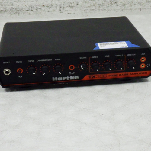 Vist Large View of Product Image Which is Used Hartke TX300 Solid State Rackmount Amplifier Head