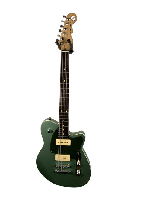 Vist Large View of Product Image Which is Used Reverend CHARGER 290 Super S Electric Guitar Green 6-String
