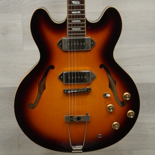 Vist Large View of Product Image Which is Used Epiphone Casino Electric Guitar Sunburst As Is
