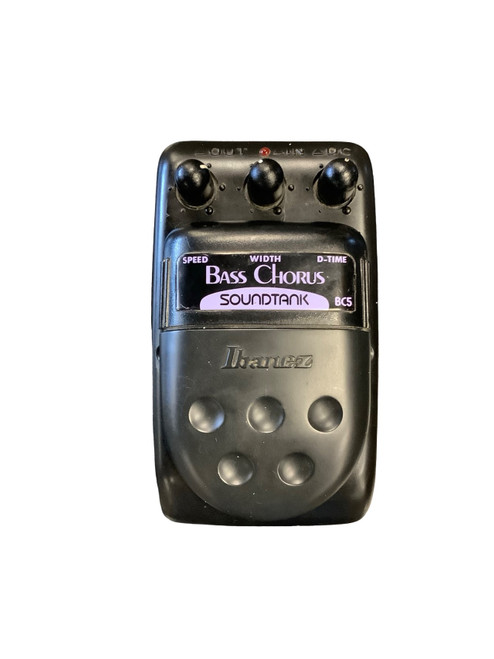 Vist Large View of Product Image Which is Used Ibanez BASS CHORUS Guitar Effects Pedal
