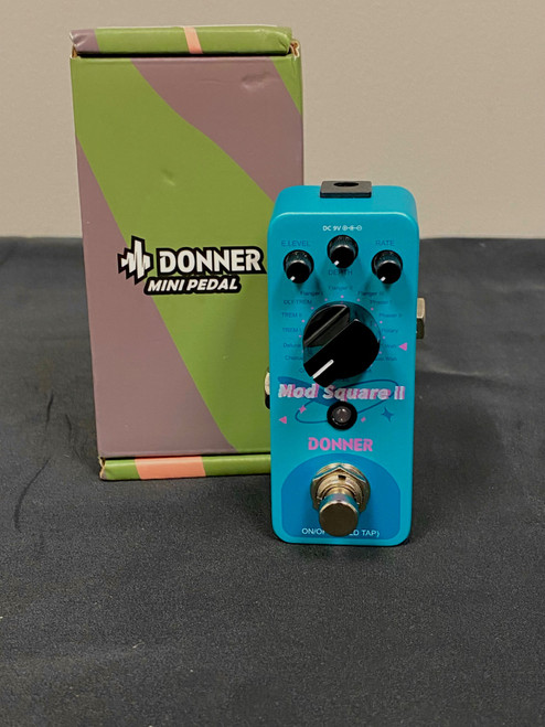 Vist Large View of Product Image Which is Used Donner MOD SQUARE II PEDAL Multi-FX Pedal