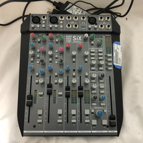 Vist Large View of Product Image Which is Used Solid State Logic - SSL SIX MIXER Compact Mixer