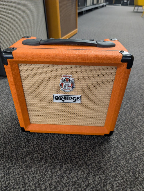 Vist Large View of Product Image Which is Used Orange CRUSH 12 1 x 8 Solid State Amplifier 1 x 8