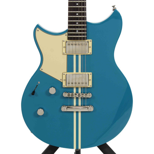 Vist Large View of Product Image Which is Used Yamaha RSE20L Offset Double Cutaway Electric Guitar Blue 6-String