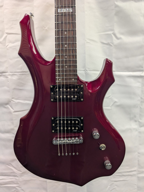 Vist Large View of Product Image Which is Used LTD F-50 Modern Metal Electric Guitar Red 6-String