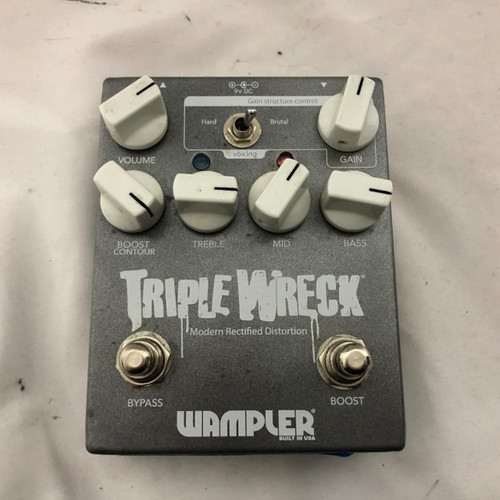 Vist Large View of Product Image Which is Used Wampler TRPLE WRECK Overdrive Pedal