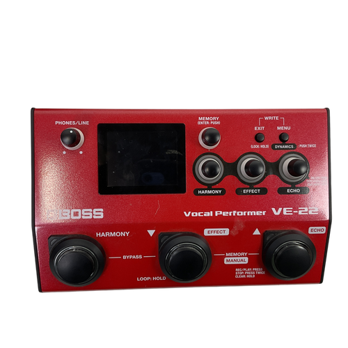 Vist Large View of Product Image Which is Used Boss VE-22 W/ CASE Multi Effects