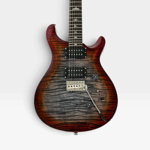 Vist Large View of Product Image Which is Used Paul Reed Smith - PRS SE Custom 24 Electric Guitar Charcoal Cherry Burst 6-String