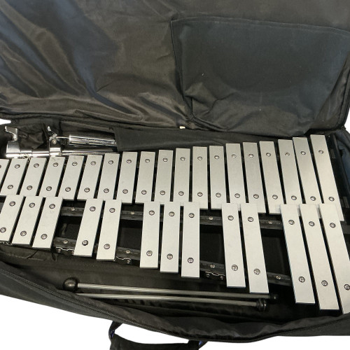 Vist Large View of Product Image Which is Used Mapex BELL KIT W/PRACTICE PAD/ROLLING CASE Percussion Instrument