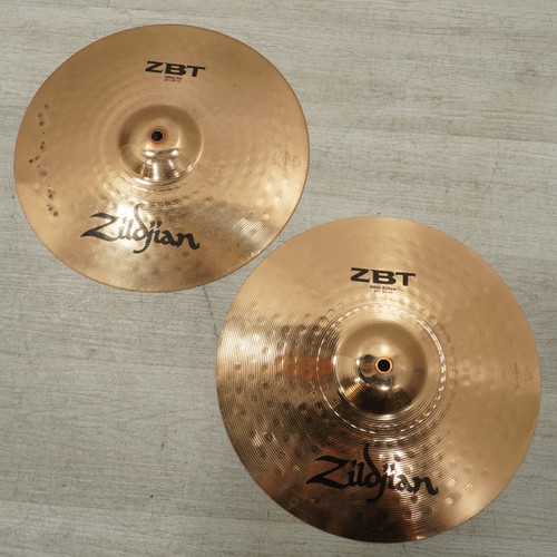 Vist Large View of Product Image Which is Used Zildjian ZBT Hi Hat Cymbals 14 - Inch