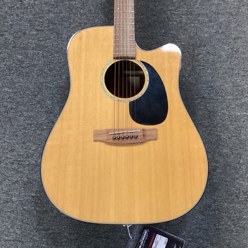 Vist Large View of Product Image Which is Used Takamine EG340C Solid Top Acoustic Guitar Natural