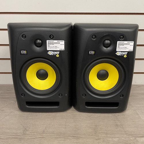 Vist Large View of Product Image Which is Used - KRK ROKIT 6 G2 PAIR Powered Studio Monitors