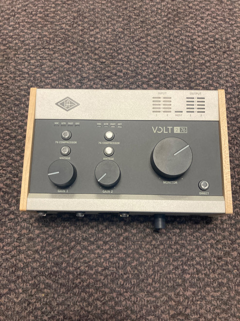 Vist Large View of Product Image Which is Used Universal Audio VOLT 276 WW Computer Interface 2 A/D Recording Inputs