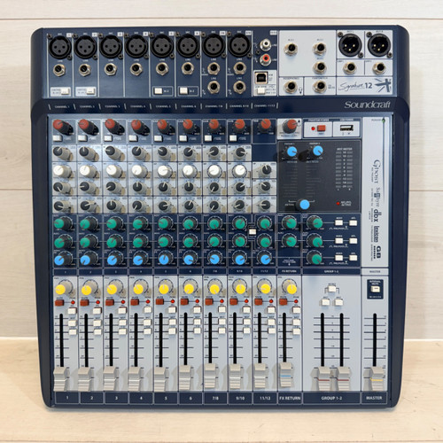 Vist Large View of Product Image Which is Used Soundcraft SIGNATURE 12 Mixing Console