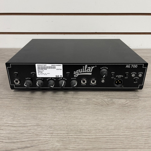 Vist Large View of Product Image Which is Used - Aguilar AG700 Bass Amplifier Head