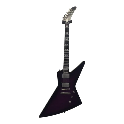 Vist Large View of Product Image Which is Used Epiphone 2021 Extura Explorer Pointy Electric Guitar Purple 6-String